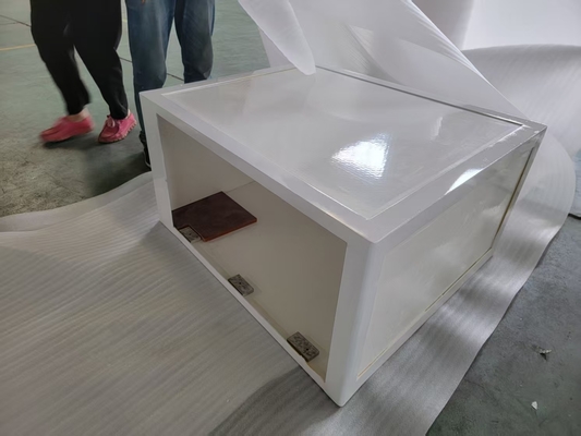 Τυλιγμένο express box FRP/box αποθήκευσης FRP για μηχανικό φορτηγό/καμπίνα εργαλείων