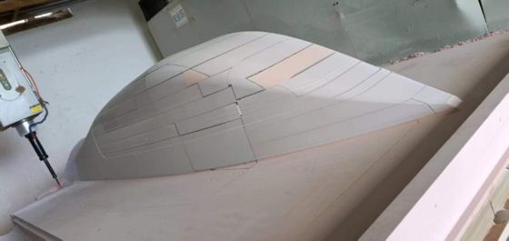 Τεχνική επεξεργασία CNC για το καλούπι Master προσαρμοσμένο καλούπι FRP