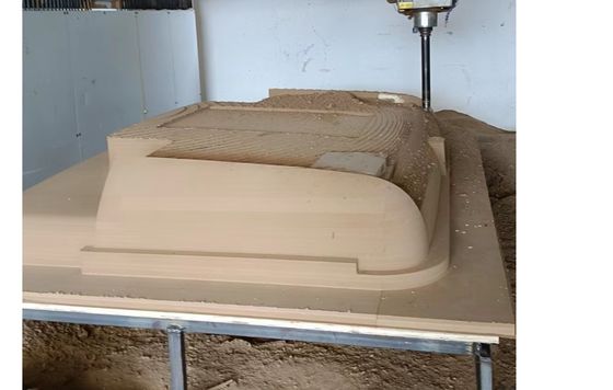 Τεχνική επεξεργασία CNC για το καλούπι Master προσαρμοσμένο καλούπι FRP