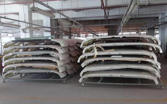 Ενίσχυση μπαταρίας από υαλοΐνες SMC υψηλής αντοχής, περίβλημα μπαταρίας από FRP, εξωτερικό λεωφορείου