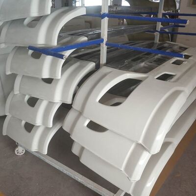 Fiberglass bus and car Interior Custom Molded FRP Bus Body Parts Manufacturer
