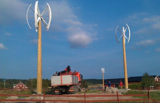 FRP Wind Blades Custom Size Fiberglass Carbon Hybrid Wind Turbine Rotor Blade